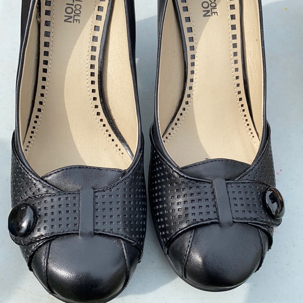 Black Chunky heels